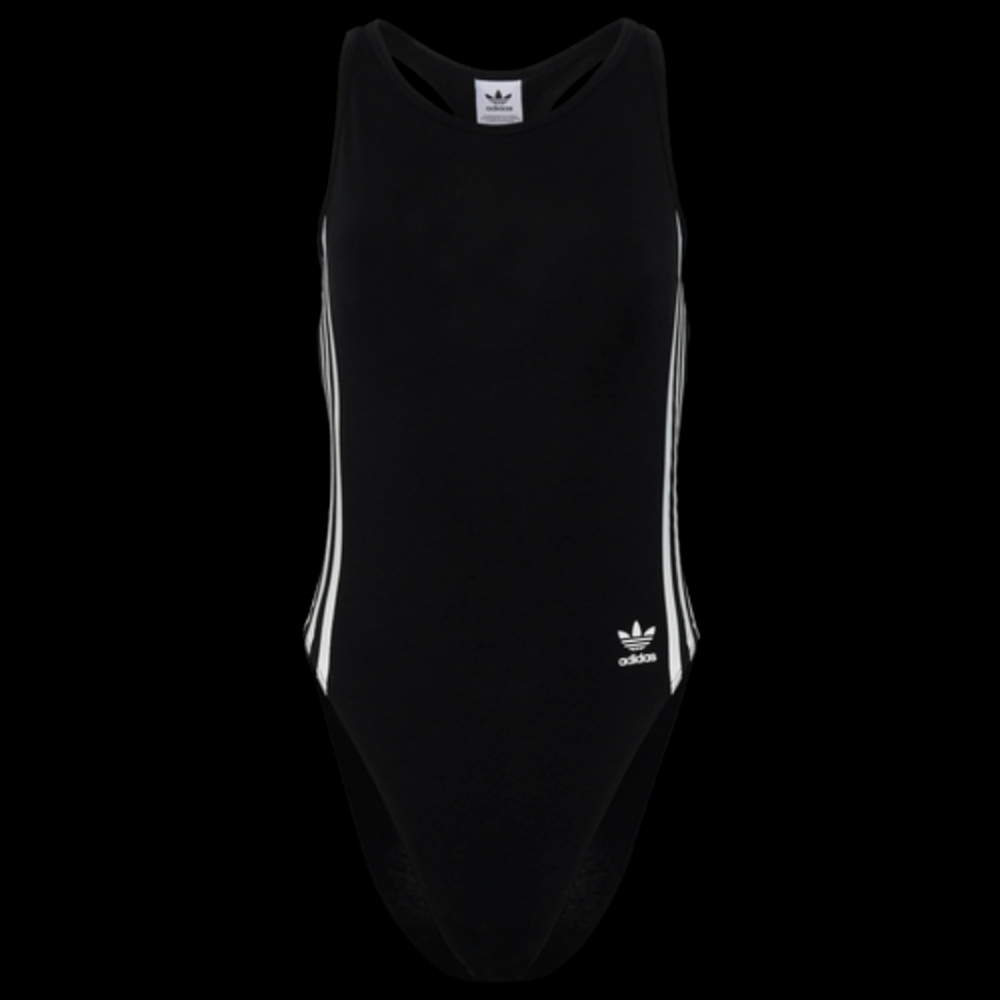 Racerback Bodysuit Black
